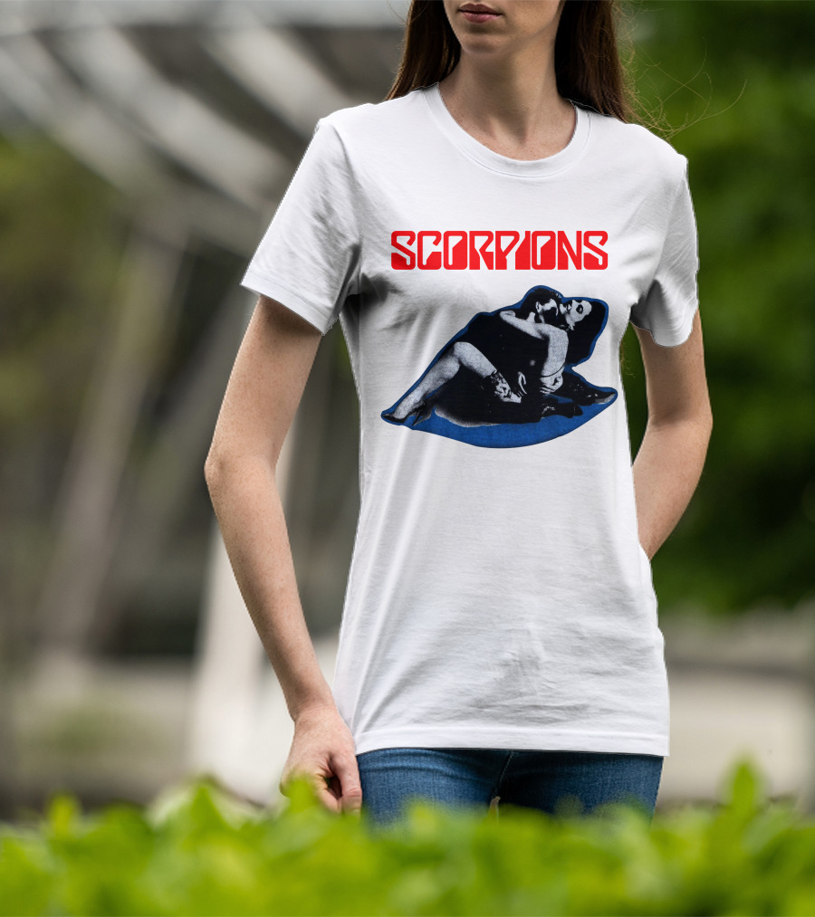 Scorpions Blackout Album Cover Art Retro T-Shirt