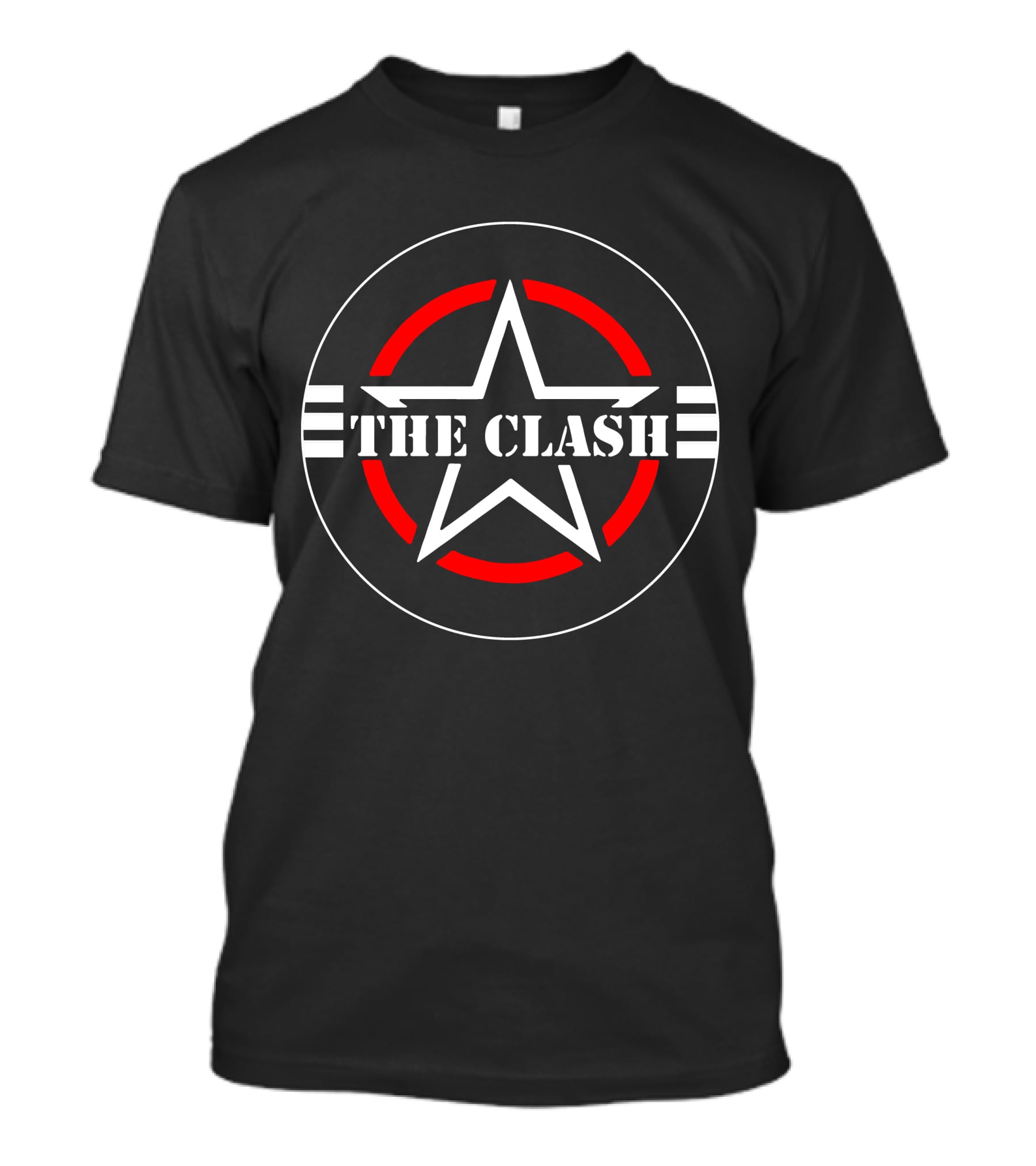 The Clash Star Circle T-Shirt