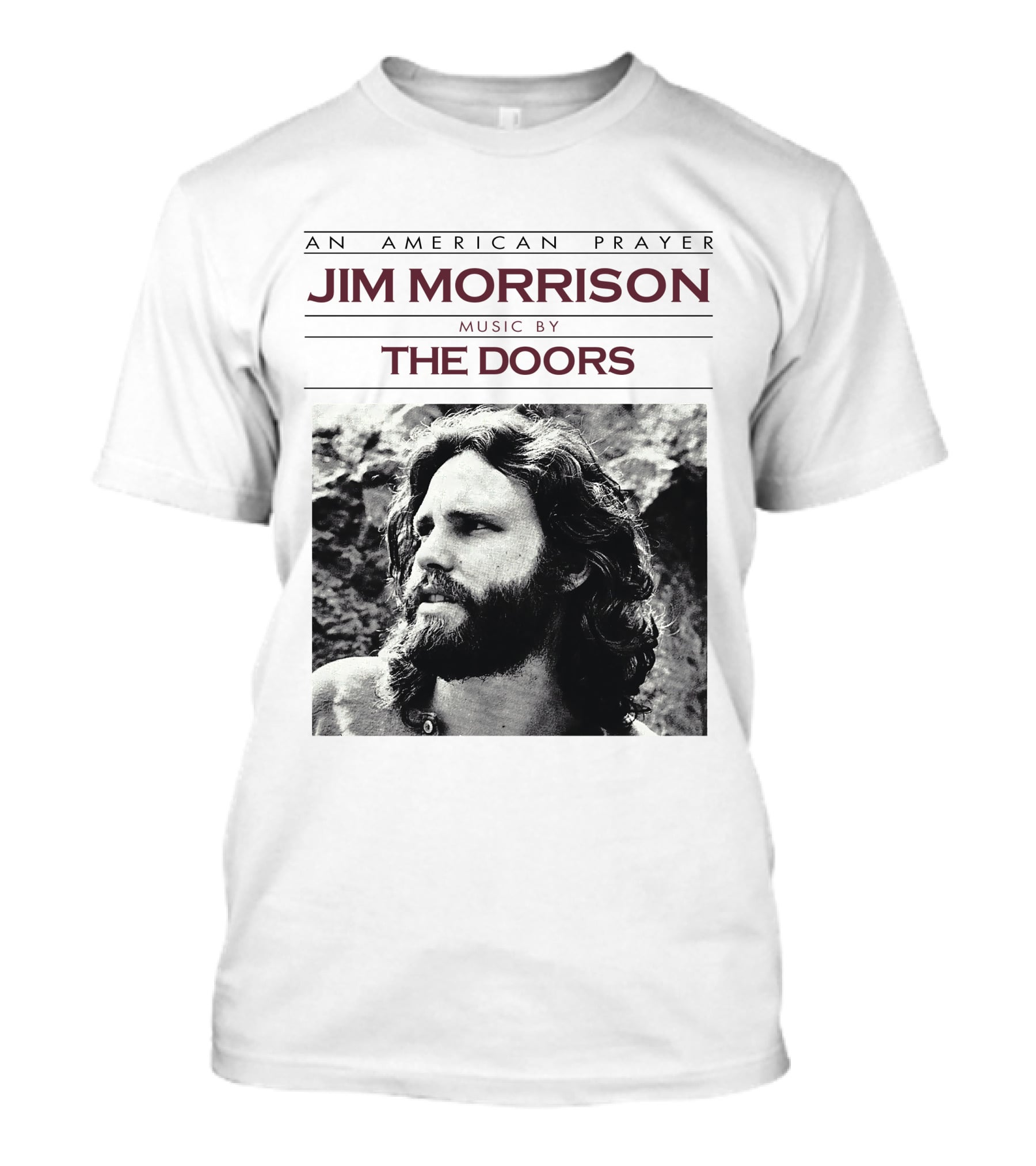 An American Prayer Jim Morrison Music By The Doors T-Shirt