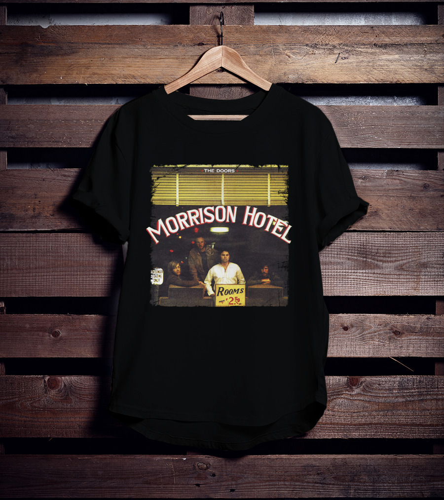 The Doors Morrison Hotel Classic Album Cover T-Shirt