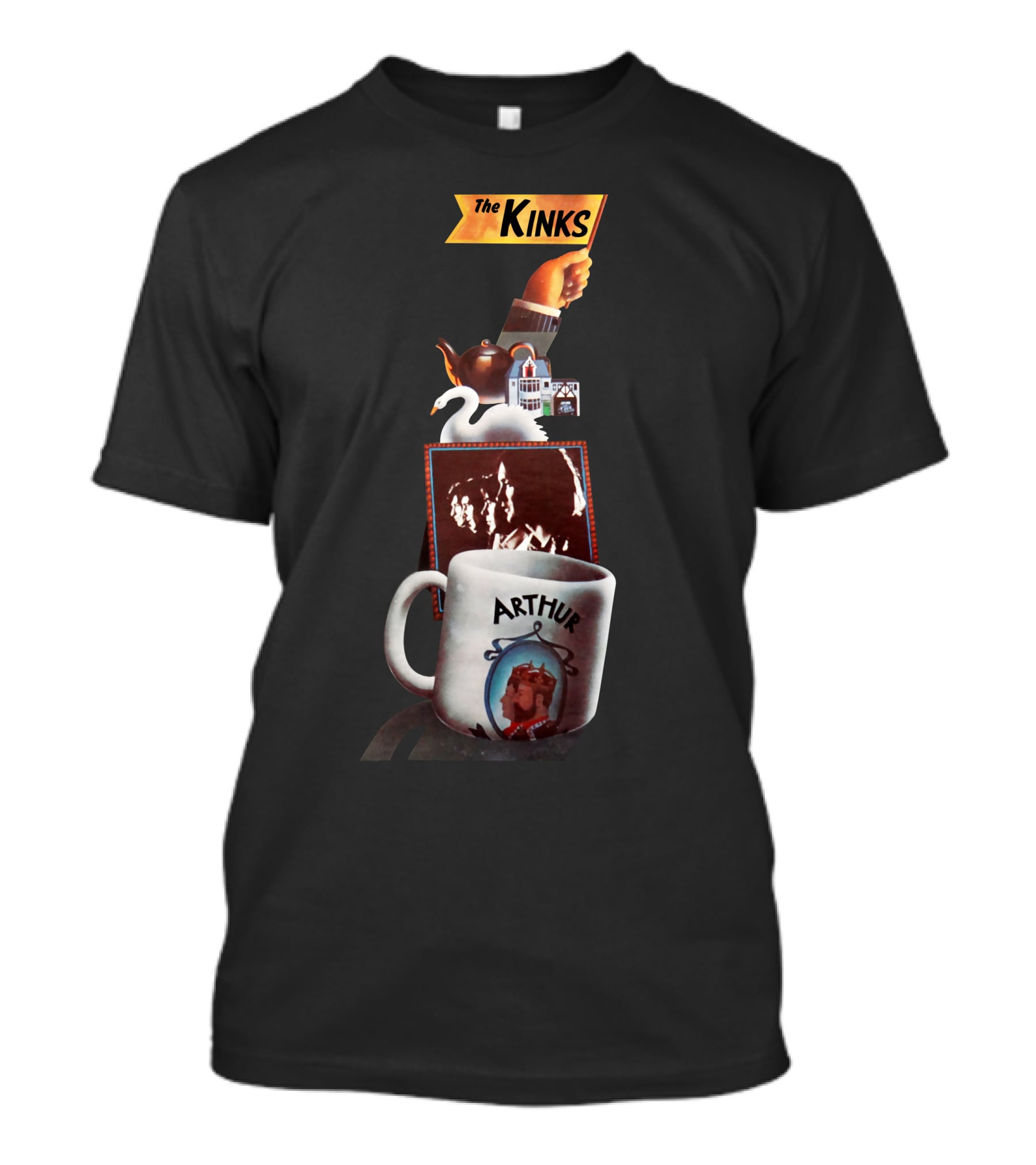 The Kinks Arthur Album Cover Artwork Mug And Teapot T-Shirt