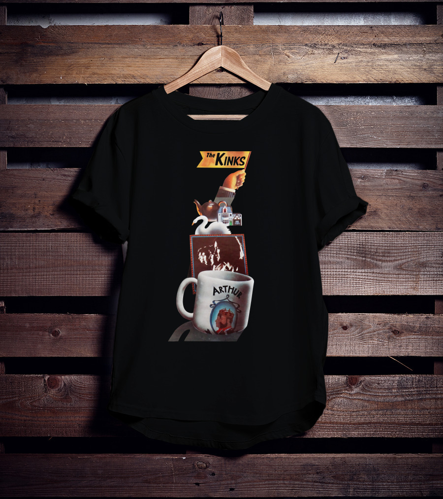 The Kinks Arthur Album Cover Artwork Mug And Teapot T-Shirt