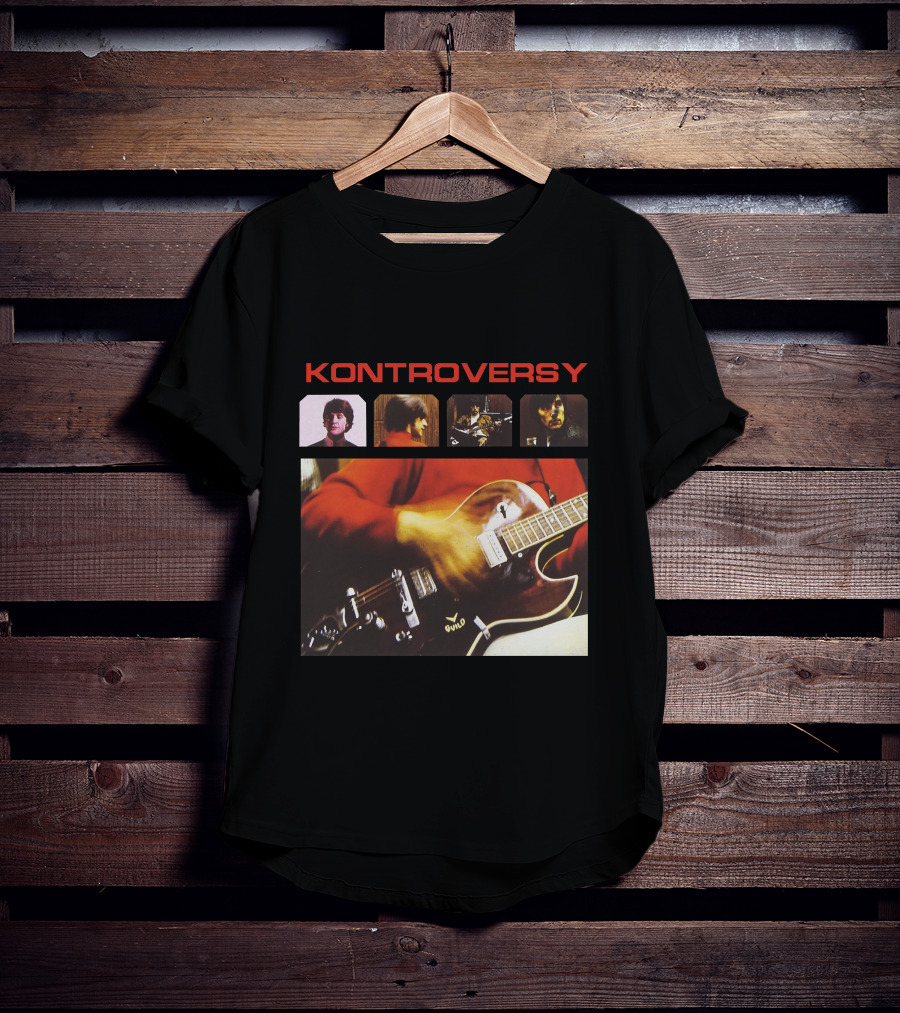 Kontroversy Guitar And Band T-Shirt