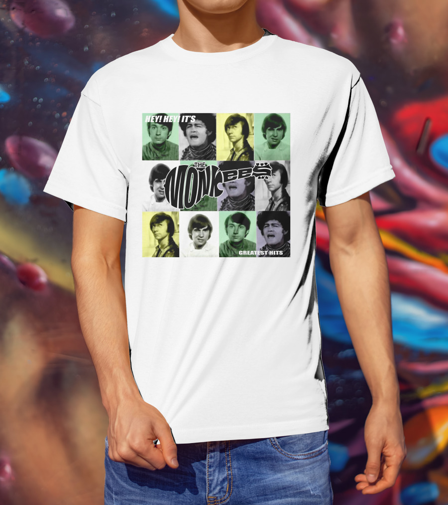 Hey! Hey! It's The Monkees Greatest Hits T-Shirt