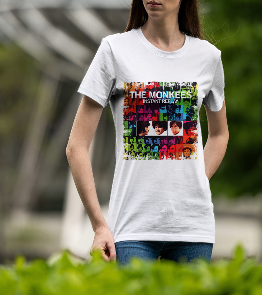 The Monkees Instant Replay Album Art Collage T-Shirt