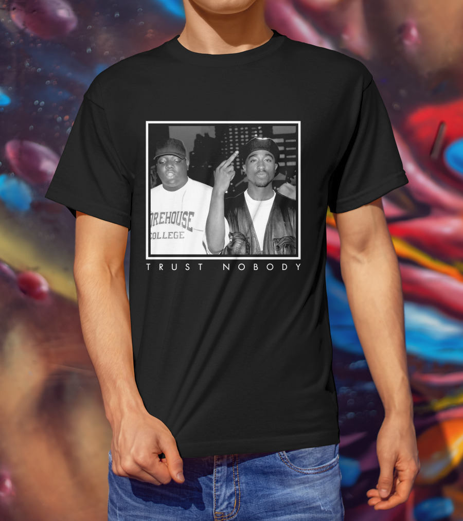 Ntb Trust Nobody Morehouse College Two Rappers T-Shirt