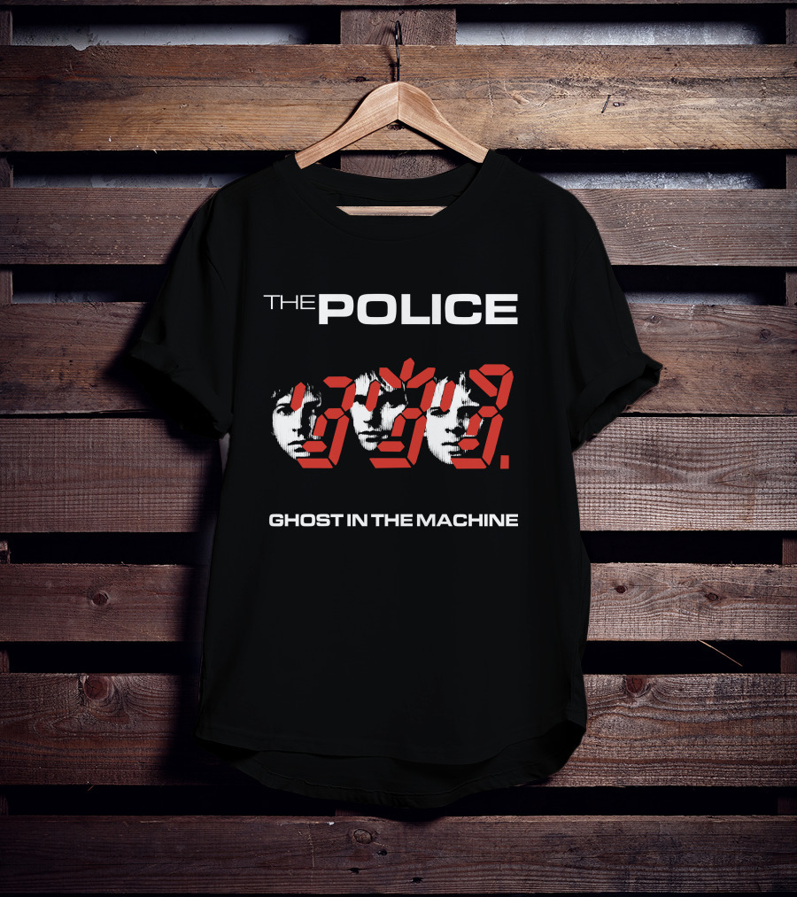 The Police Ghost In The Machine 1979 1980 1981 1982 1983 T-Shirt