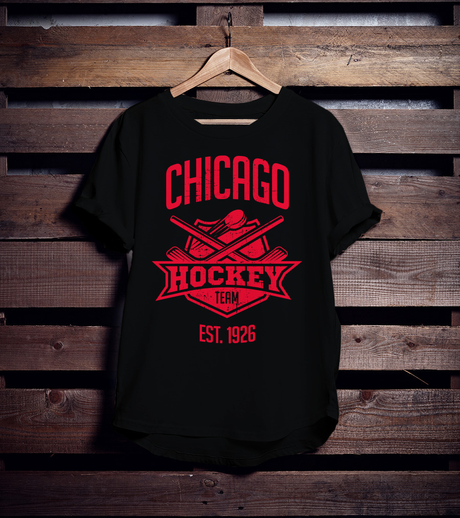 Chicago Blackhawks Hockey Team Est. 1926 T-Shirt