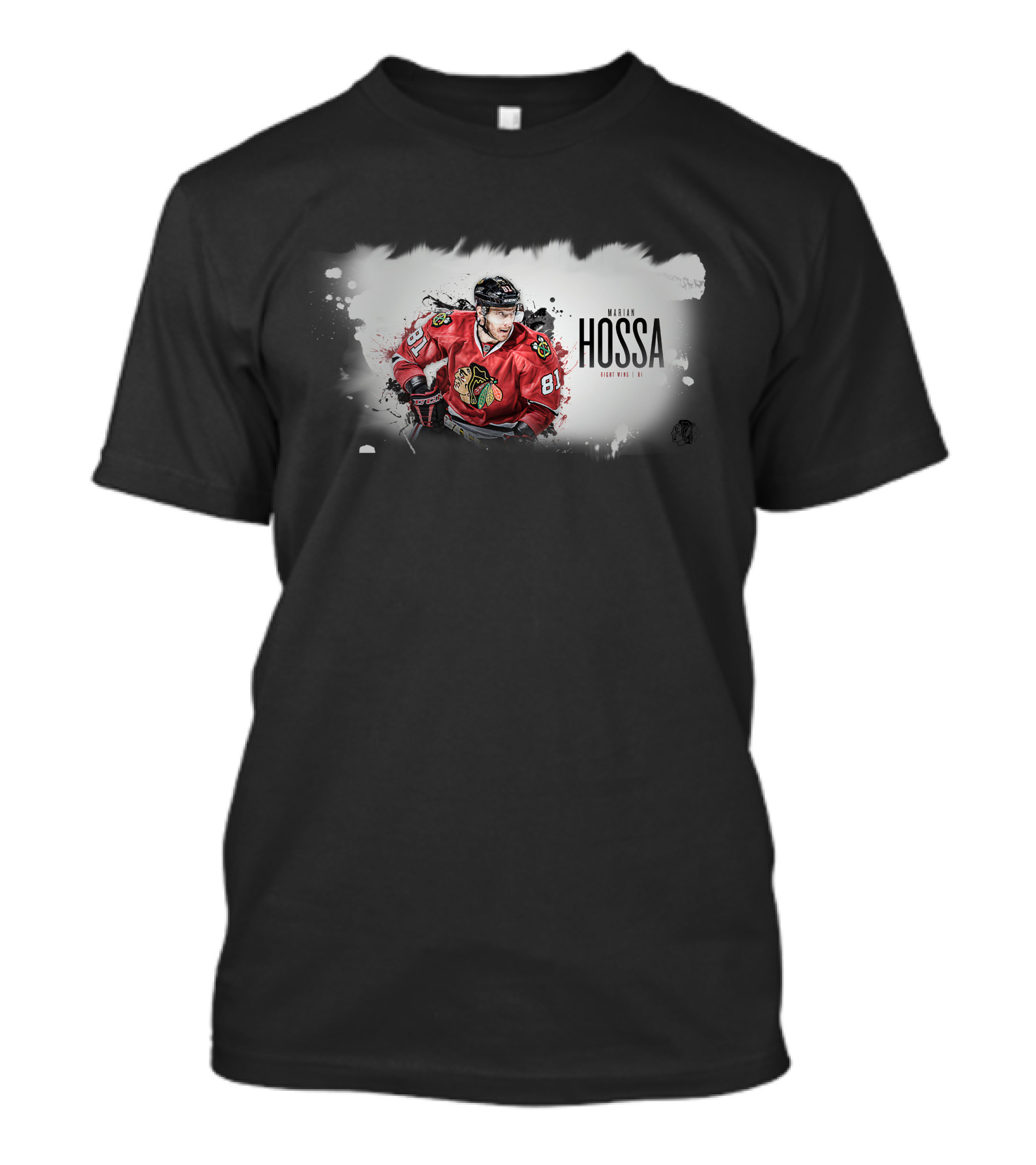 Marian Hossa Chicago Blackhawks Hockey Legend T-Shirt
