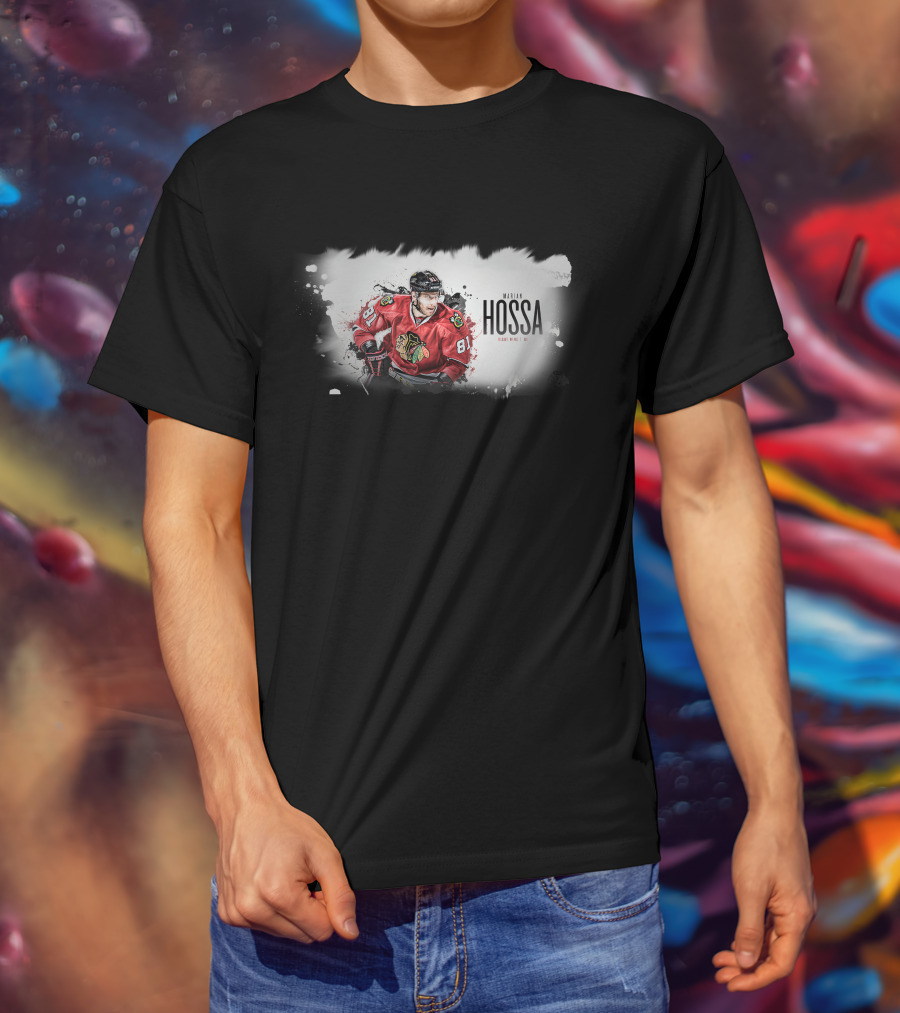 Marian Hossa Chicago Blackhawks Hockey Legend T-Shirt