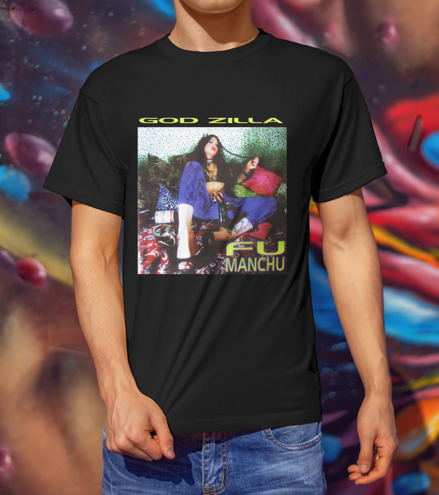 God Zilla Fu Manchu Fmc-33B T-Shirt