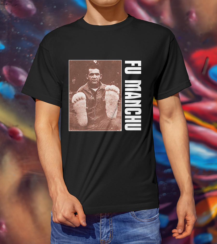 Fu Manchu Bigfoot Photo Fmc-23B T-Shirt