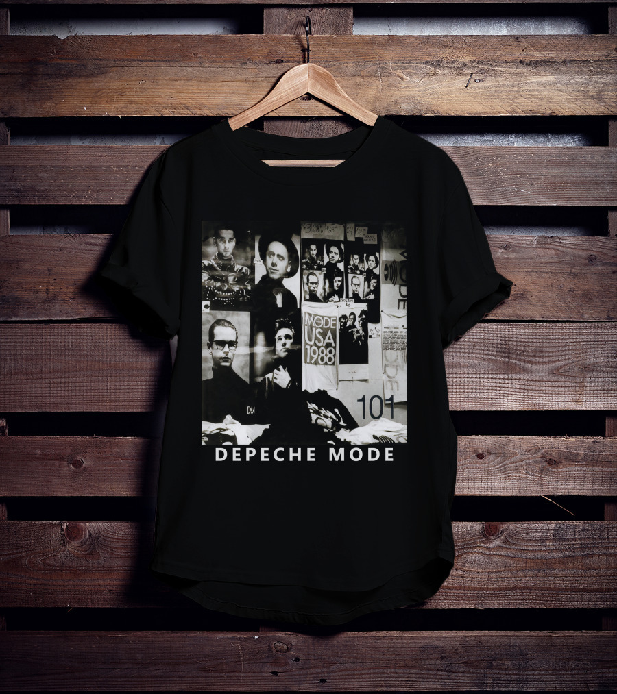 Depeche Mode USA 1988 101 Vintage Collage T-Shirt