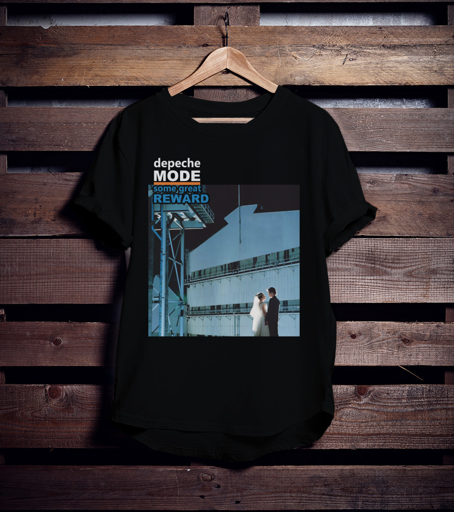 Depeche Mode Some Great Reward Album Cover Night Scene With Bride And Groom T-Shirt