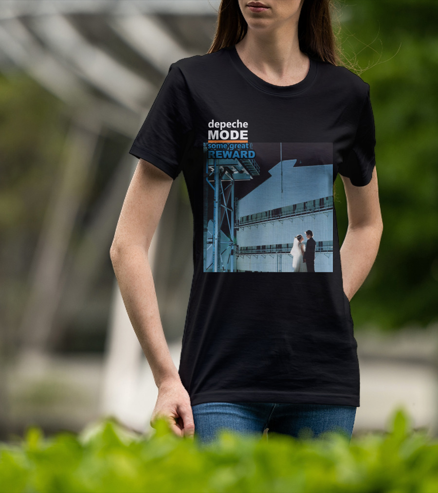 Depeche Mode Some Great Reward Album Cover Night Scene With Bride And Groom T-Shirt