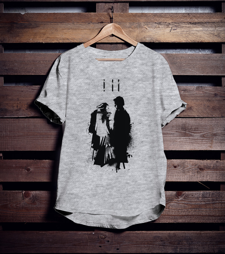 Dpm 44 Shadow Figures Silhouette Artwork T-Shirt