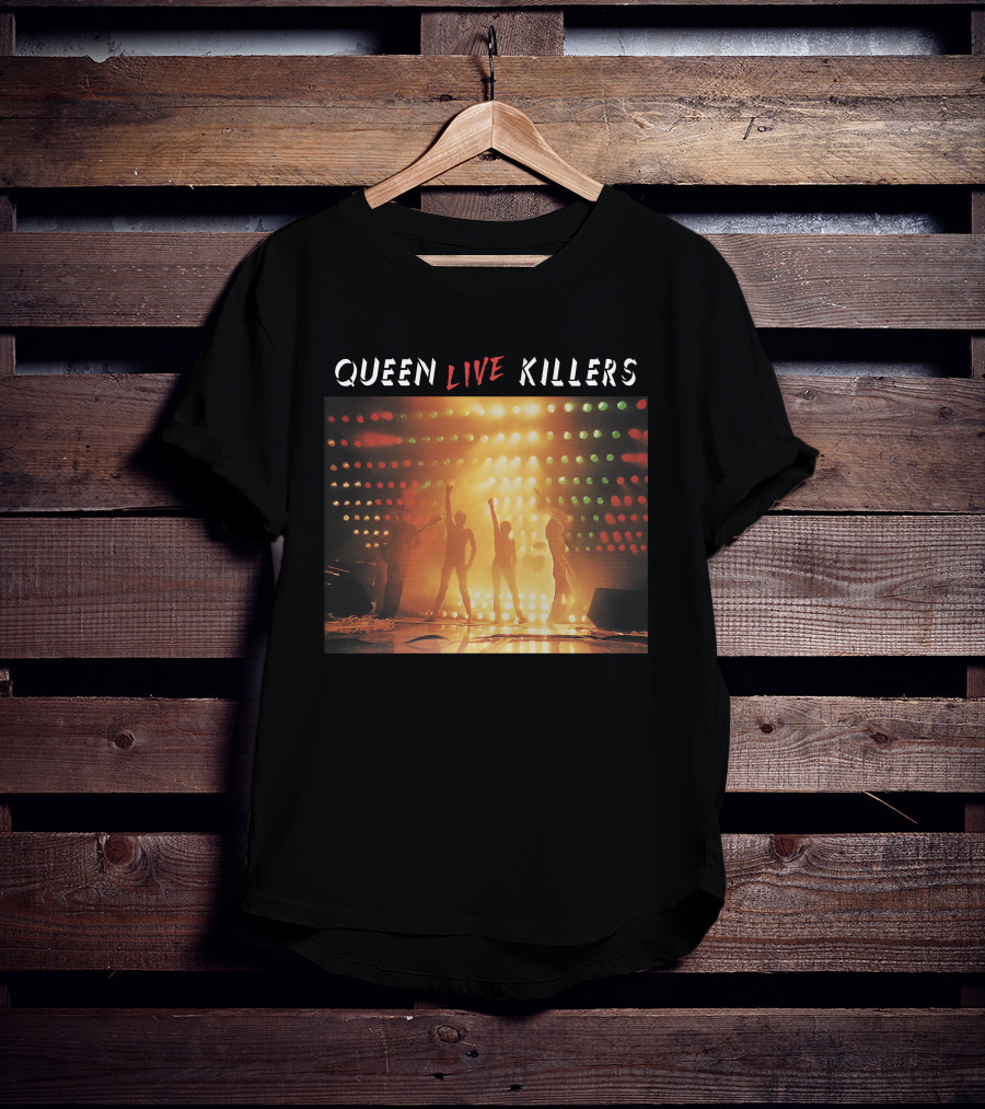 Queen Live Killers Tour Concert Print T-Shirt
