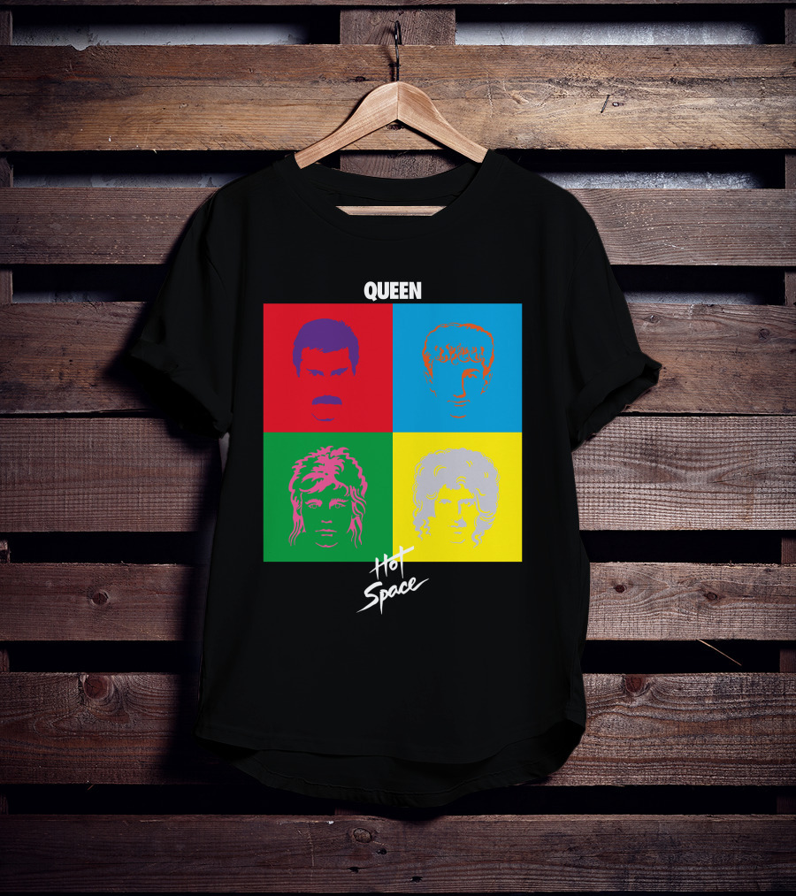Queen Hot Space Album Cover Pop Art T-Shirt