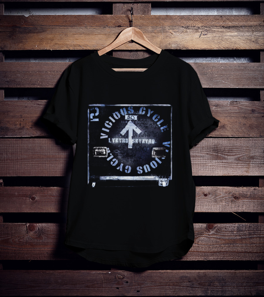 Lynyrd Skynyrd Vicious Cycle Tour 30 Ls (53) B T-Shirt