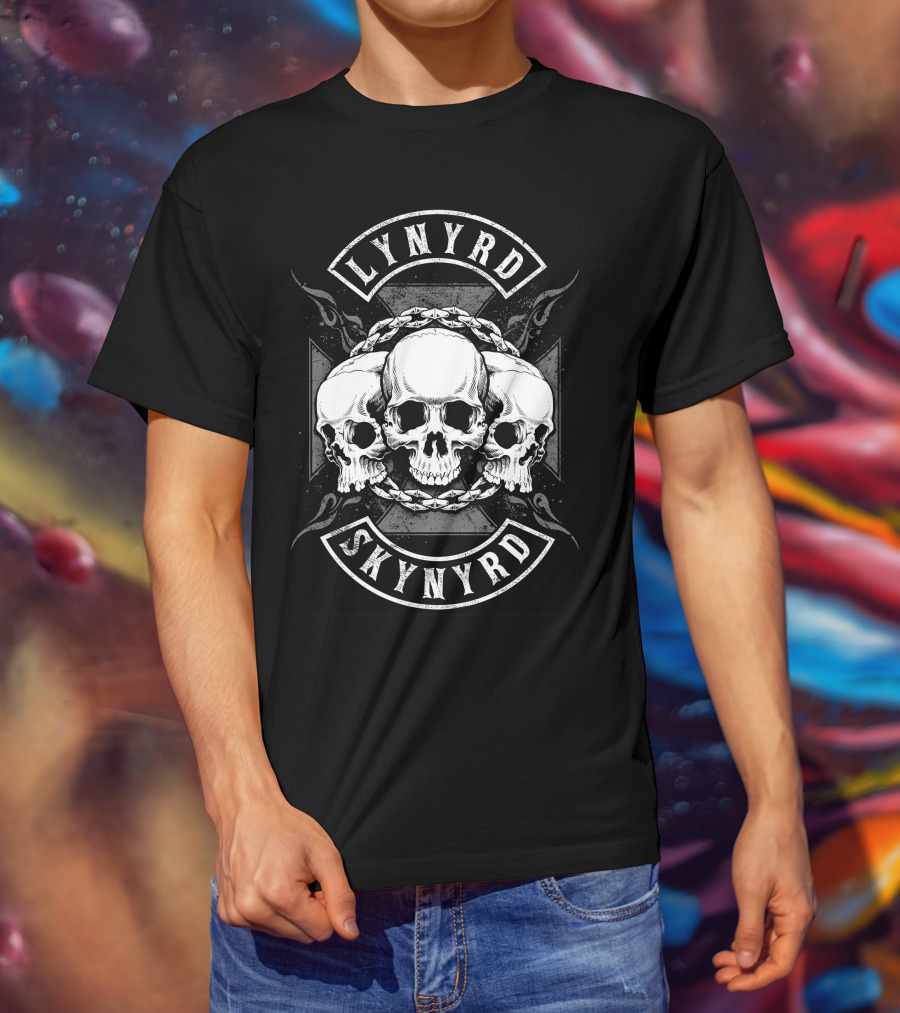 Lynyrd Skynyrd Skull Trio T-Shirt
