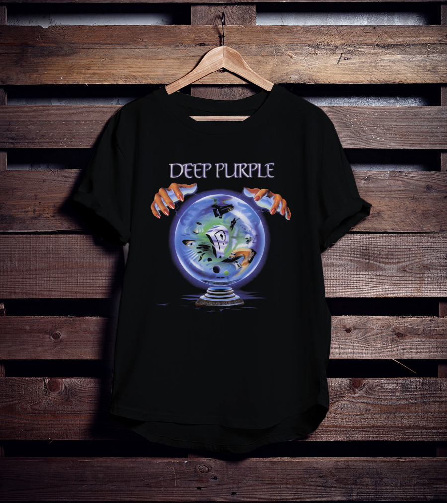 Deep Purple Abandon Album Artwork Crystal Ball T-Shirt