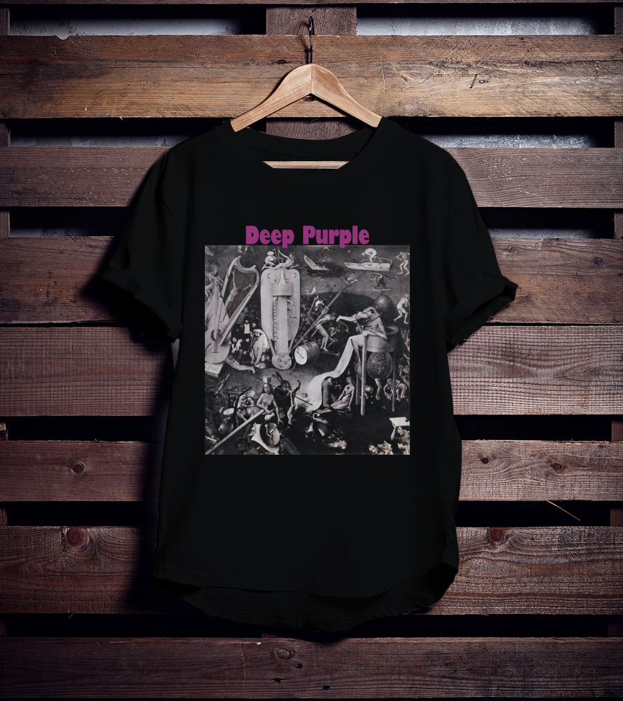 Deep Purple Garden Of Earthly Delights Bosch T-Shirt