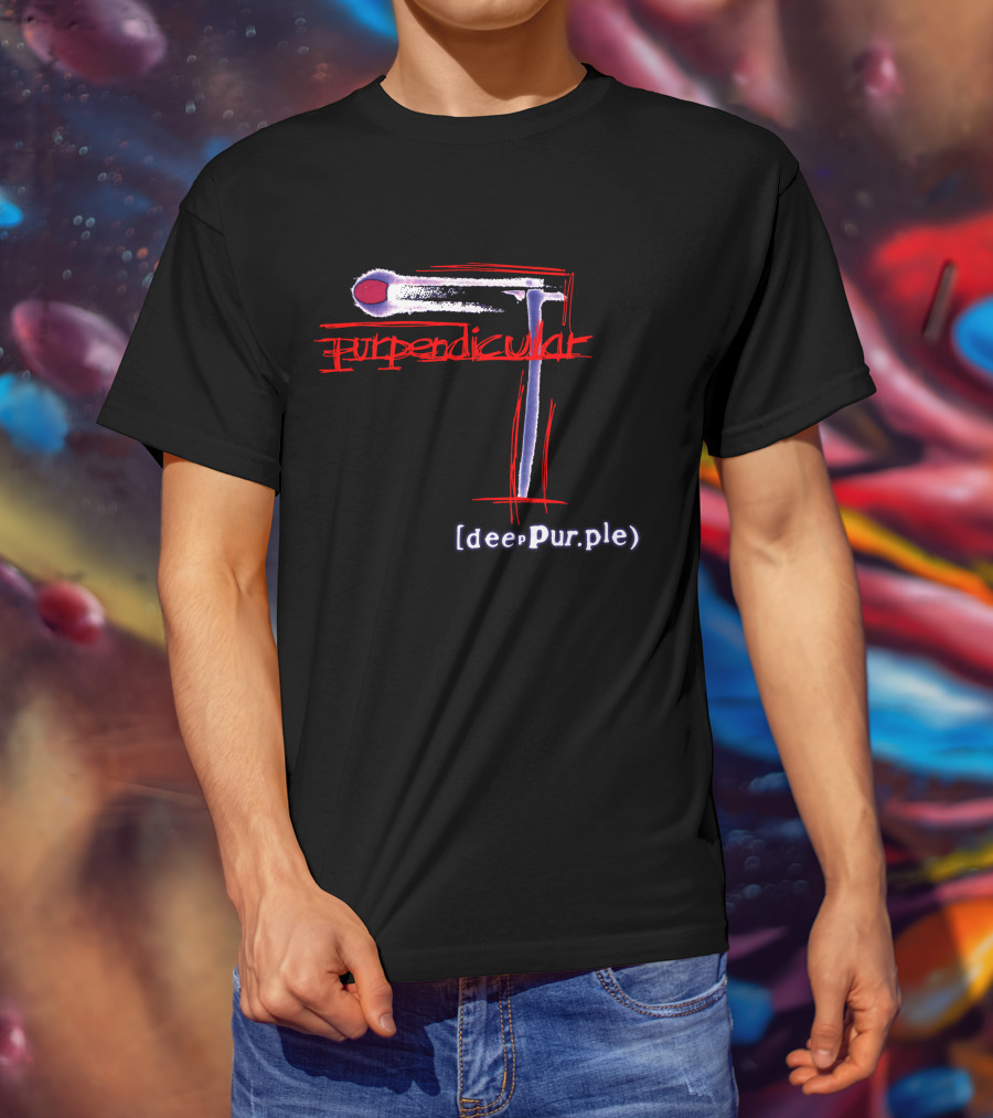 Perpendicular Deep Purple 22 P T-Shirt