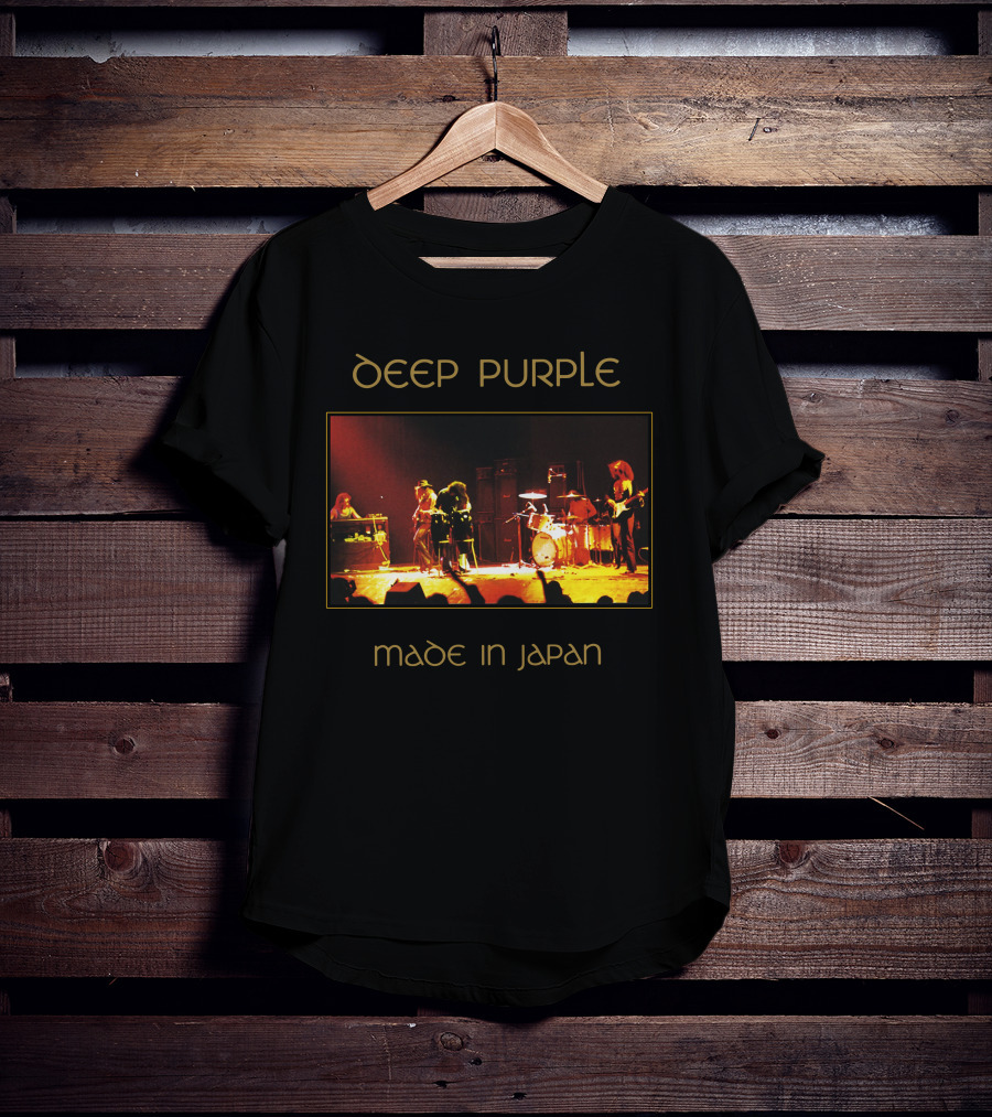 Deep Purple Made In Japan Live Concert Performance T-Shirt