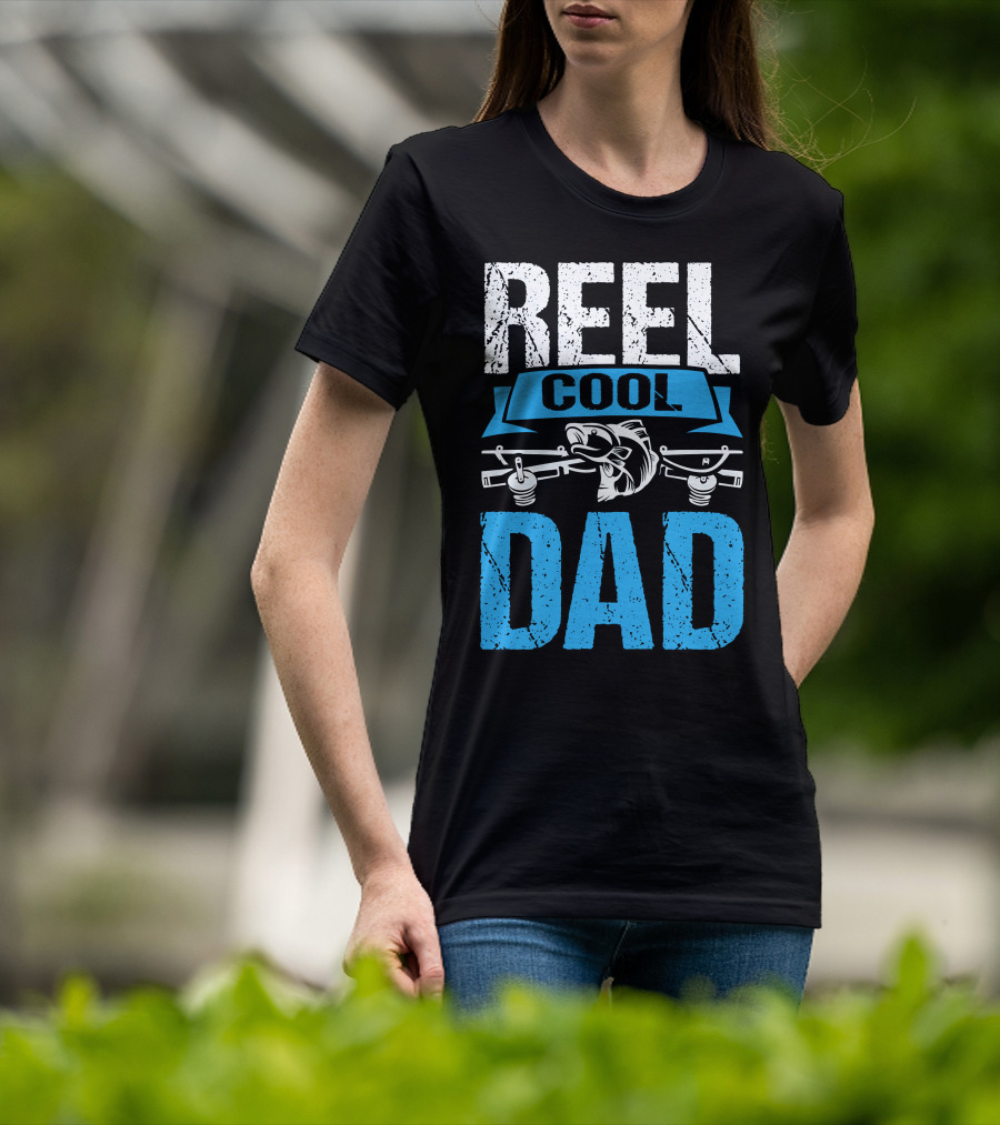 Reel Cool Dad Fishing T-Shirt