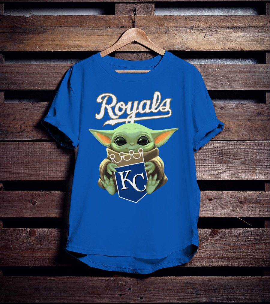 Baby Yoda Royals KC T-Shirt