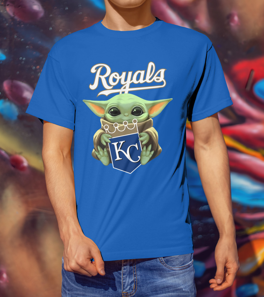 Baby Yoda Royals KC T-Shirt