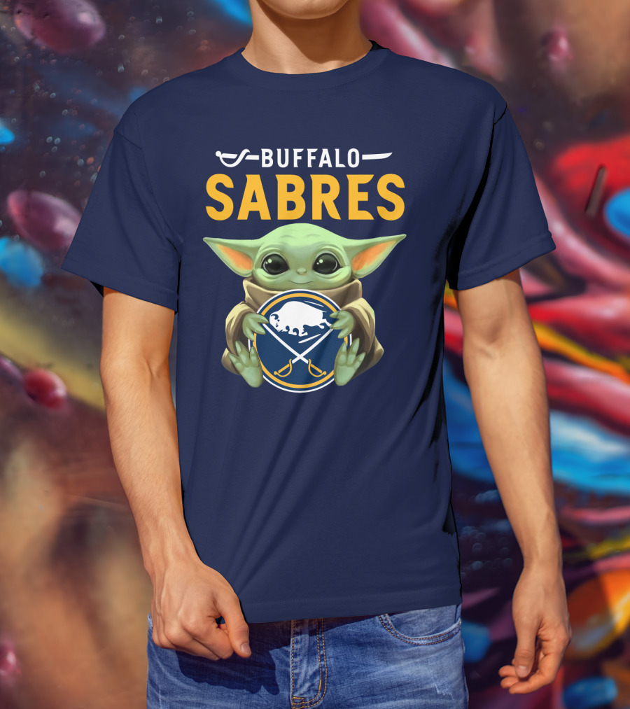 Buffalo Sabres Baby Yoda T-Shirt