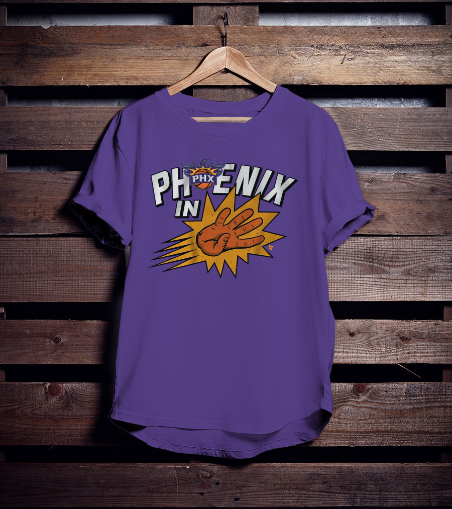 Phoenix In Five PHX Basketball Team Suns Fan T-Shirt