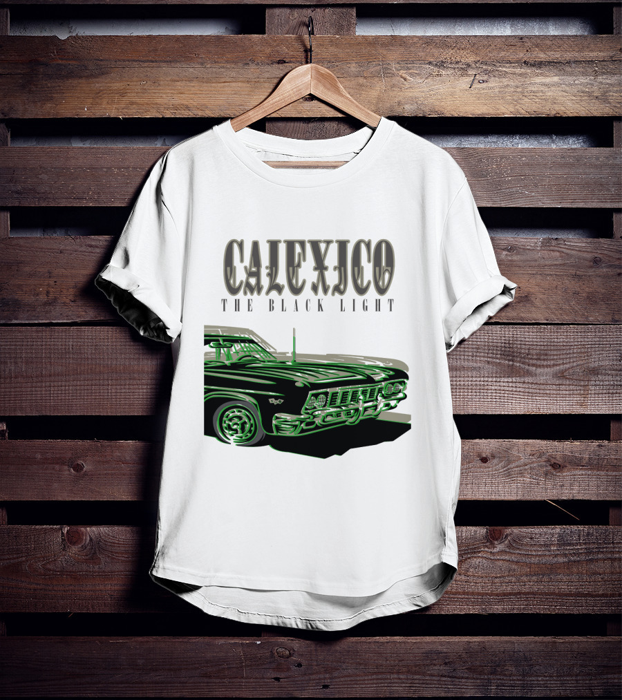 Calexico The Black Light Classic Car T-Shirt