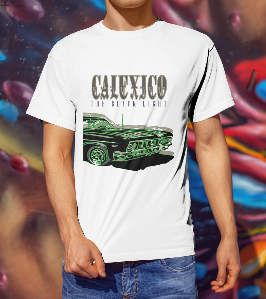 Calexico The Black Light Classic Car T-Shirt