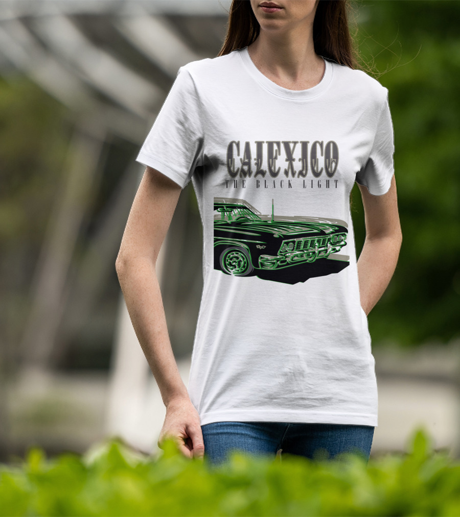 Calexico The Black Light Classic Car T-Shirt