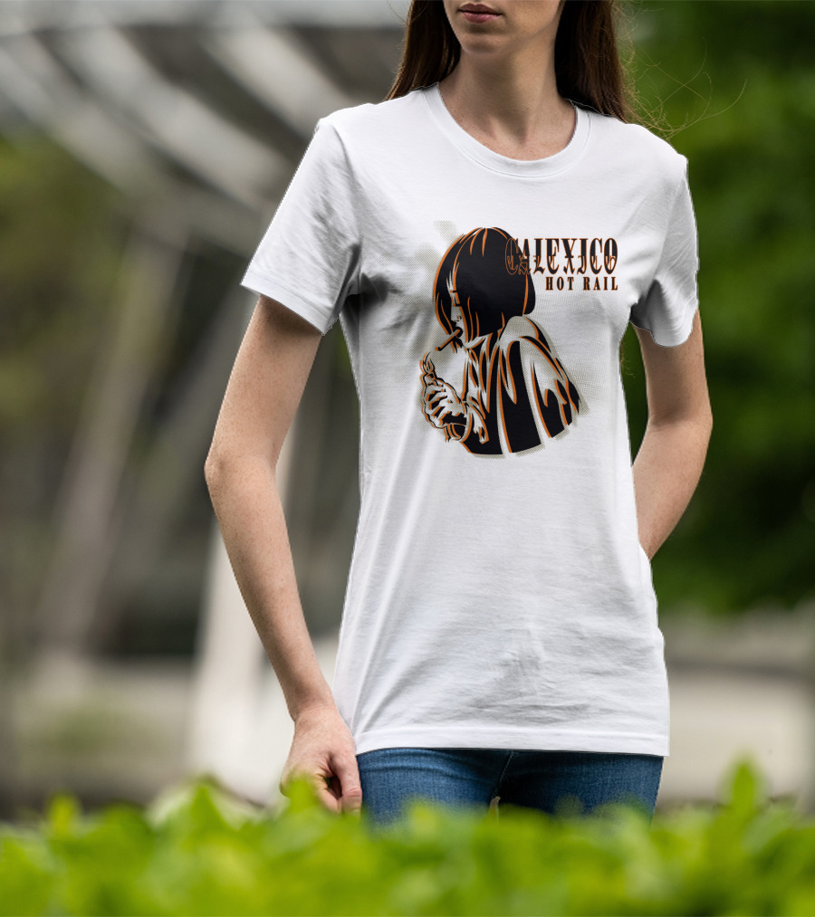 Calexico Hot Rail Smoking Figure T-Shirt
