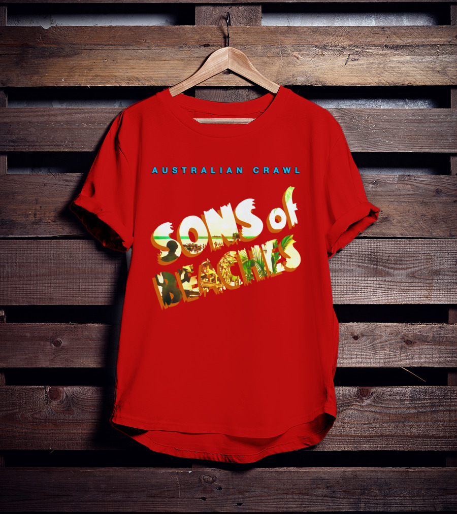 Australian Crawl Sons Of Beaches T-Shirt