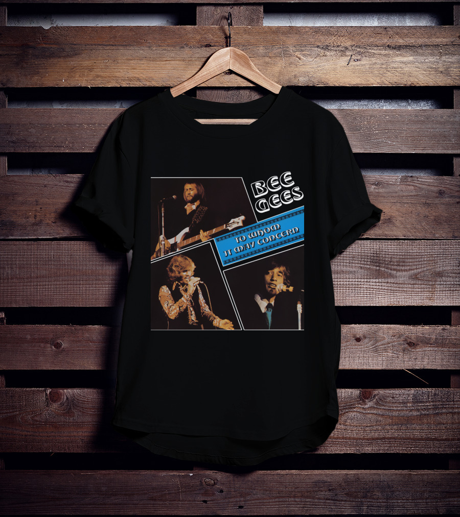 Bee Gees To Whom It May Concern Album Cover T-Shirt