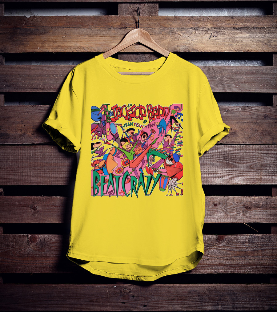 Joe Jackson Band Beat Crazy Colorful Music T-Shirt