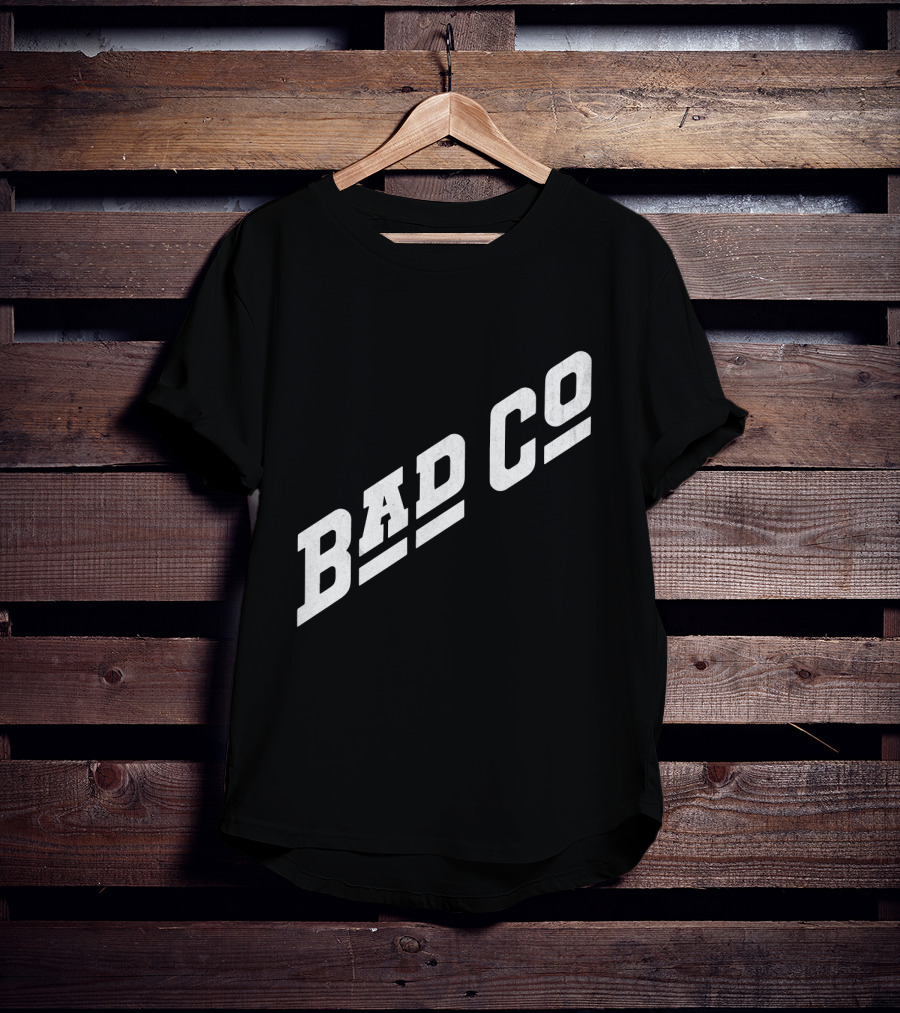 Bad Company Band Logo Classic Text T-Shirt