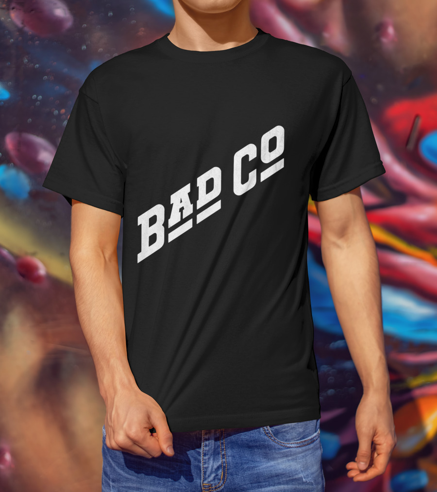 Bad Company Band Logo Classic Text T-Shirt