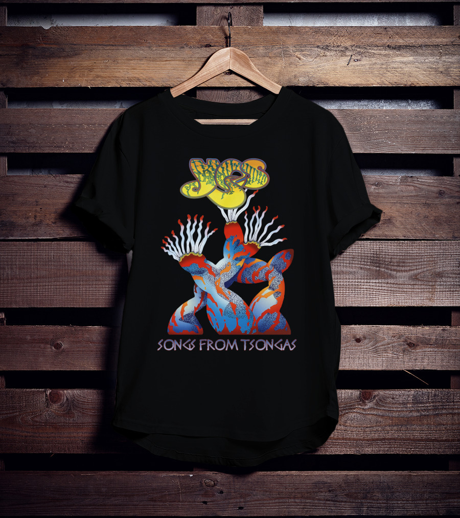 Yes Songs From Tsongas Colorful Abstract T-Shirt
