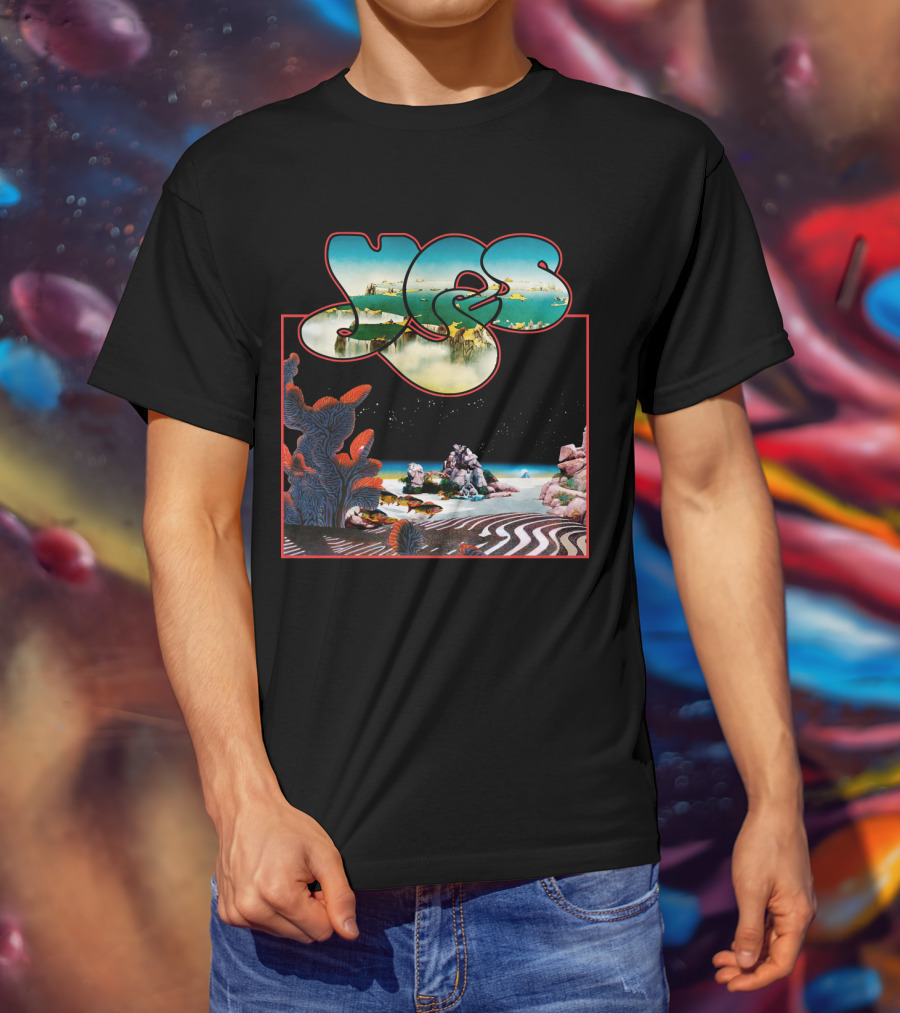 Yes Union Concert Fantasy Landscape T-Shirt