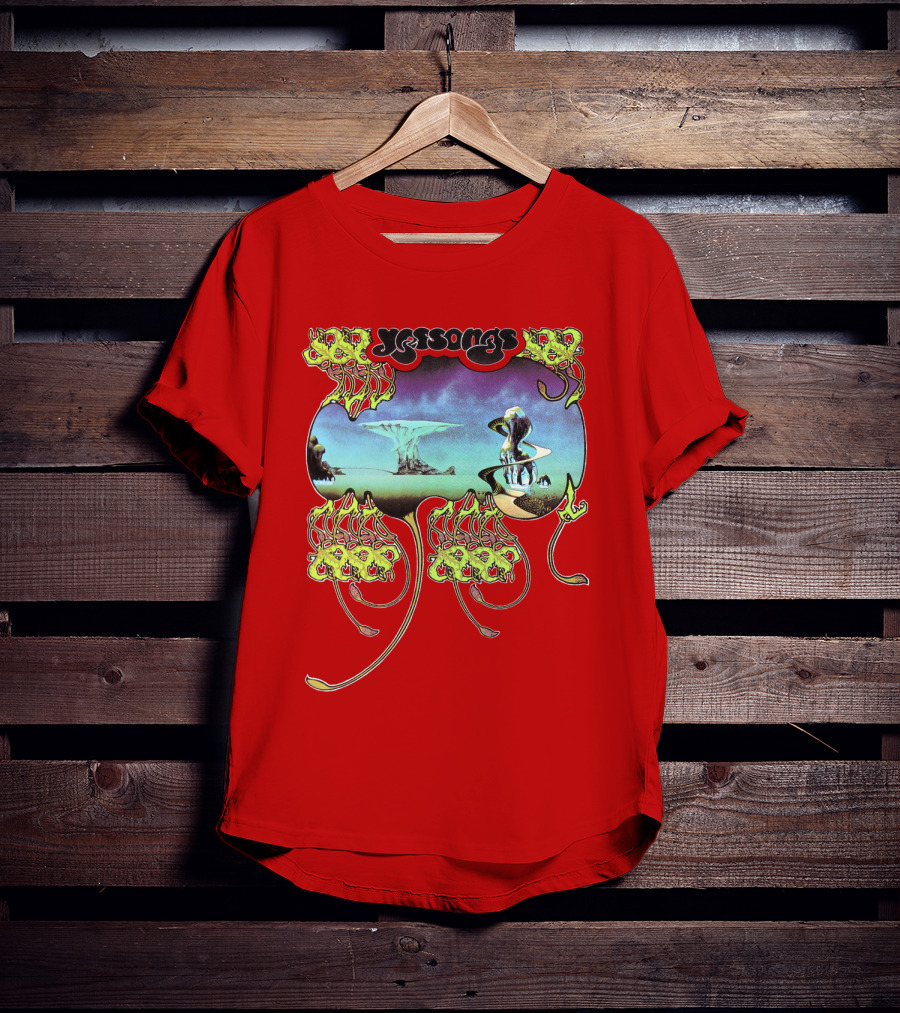 Yes Yessongs Album Artwork Fantasy Landscape T-Shirt