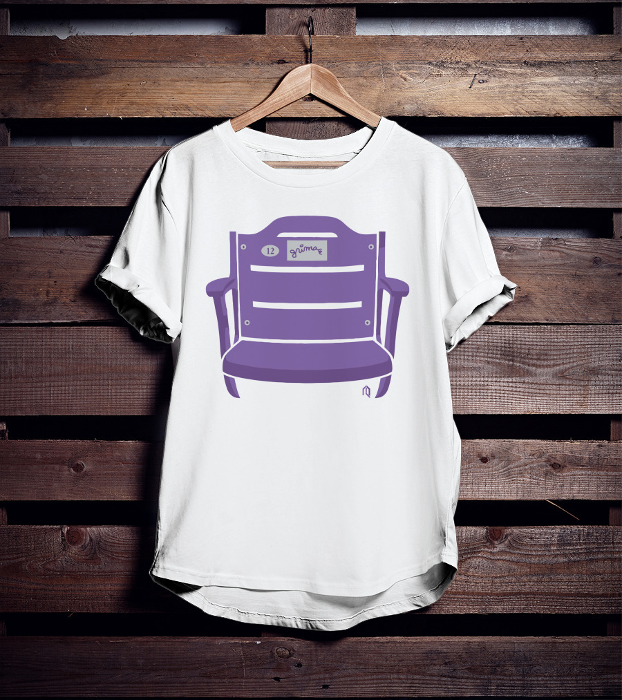 Grima Purple Stadium Throne Seat 12 T-Shirt