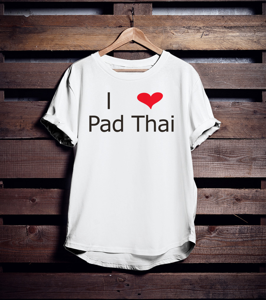 Olivia Rodrigo I Love Pad Thai Heart T-Shirt