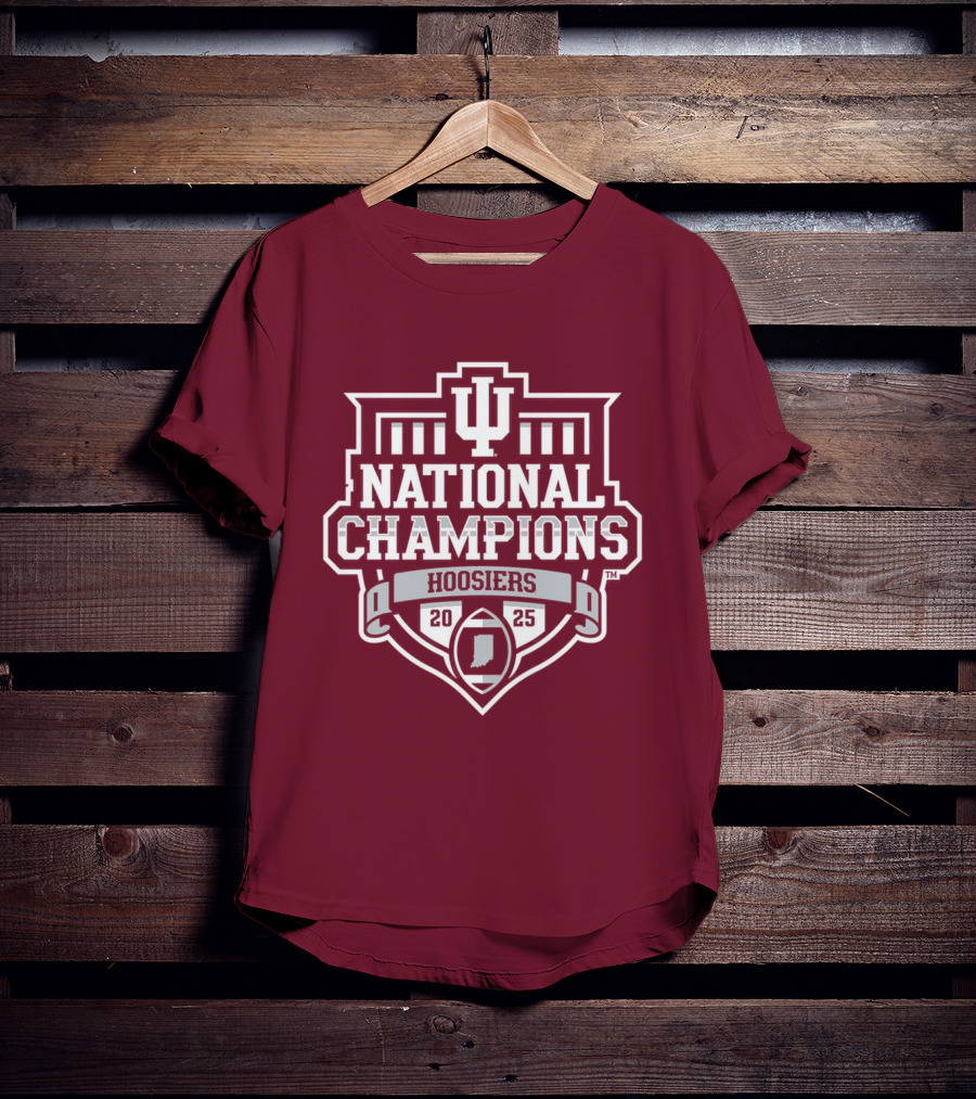 IU National Champions Indiana Hoosiers Football T-Shirt