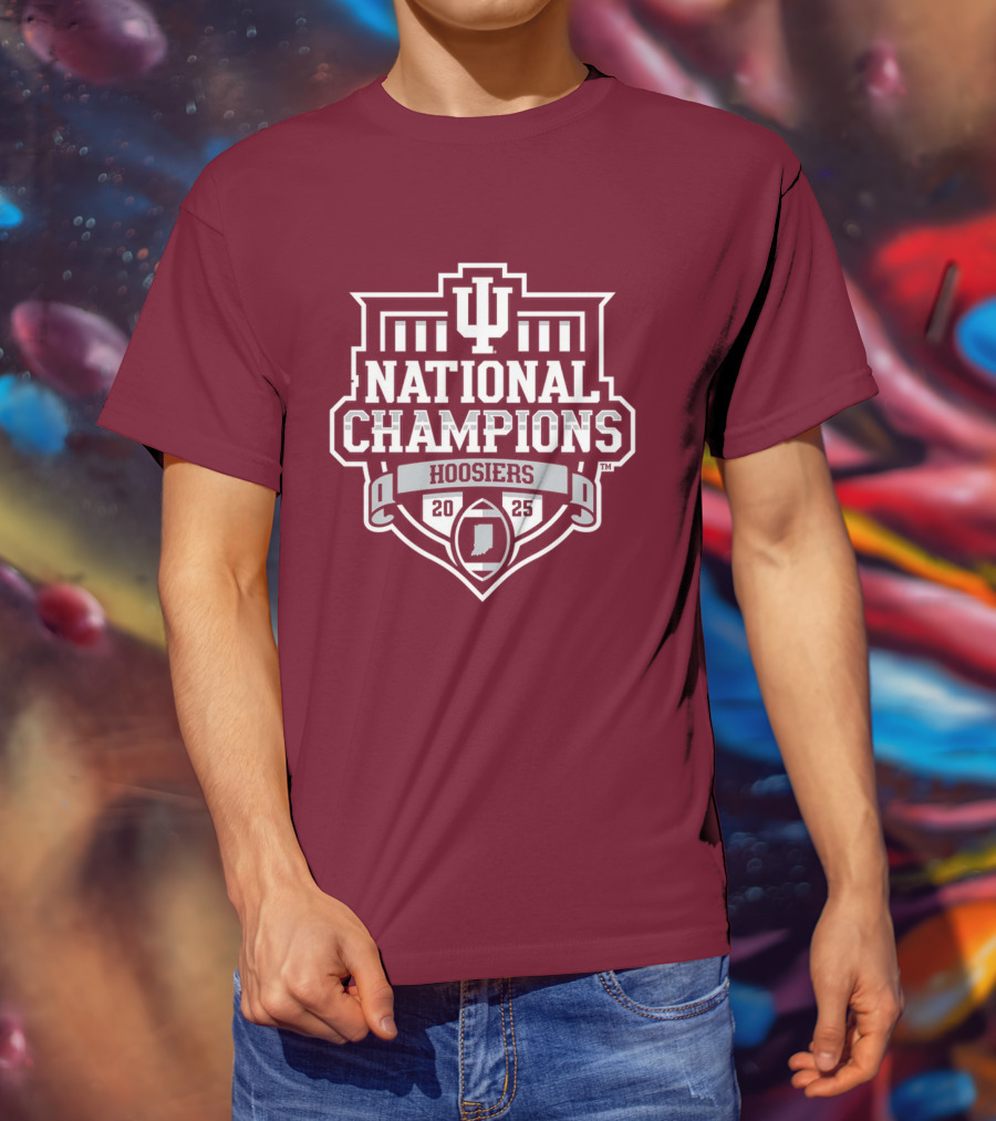IU National Champions Indiana Hoosiers Football T-Shirt