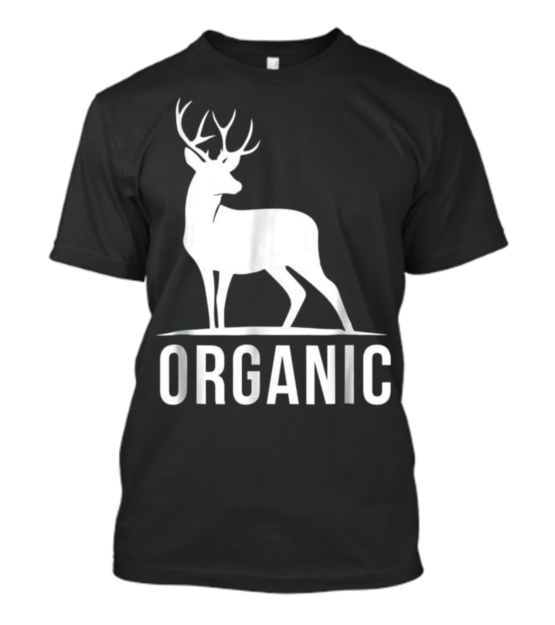 Deer Organic Bow Hunter Inspired Deer T-Shirt